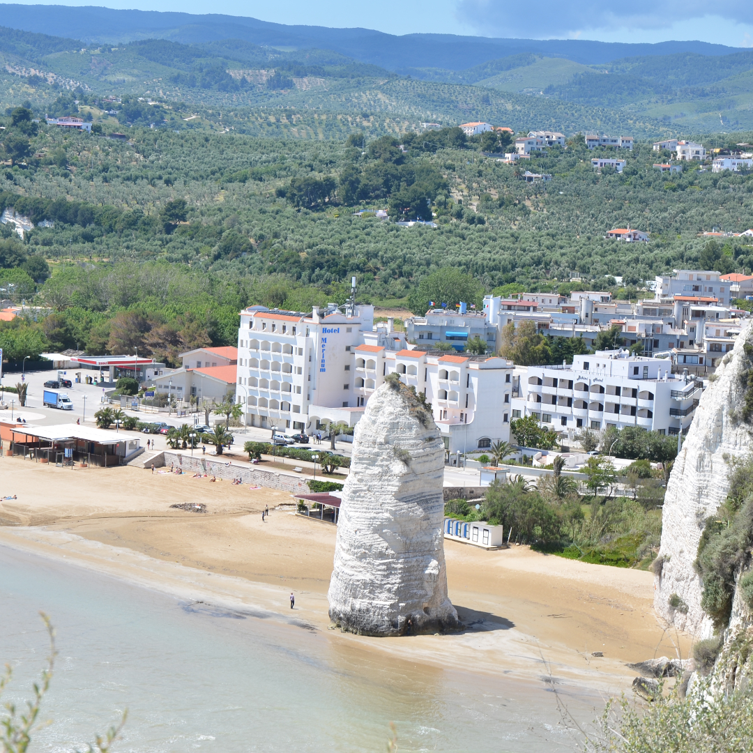 Vieste Pizzomunno Italy